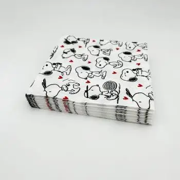 Snoopy Love Servietten (20er Pack) | Peanuts Fan-Artikel