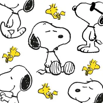 20 Premium Papierservietten "Snoopy & Woodstock" – Peanuts Kult-Design, 33x33 cm