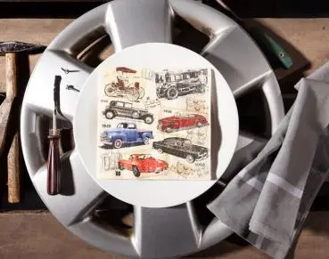 20 lunch napkins Oldtimer Autos Classic Car Vintage 33cm