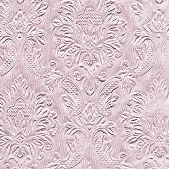 16 Servietten geprägt Momente Ornament soft pink 33cm