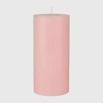 1 Candle Candle Pillar mellow rose 150x70mm