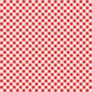 20 napkins squared red diagonal Oktoberfest vichy 33cm