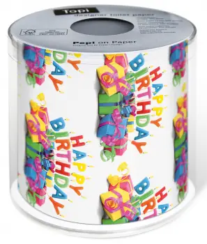 Toilettenpapier Alles Gute zum Geburtstag