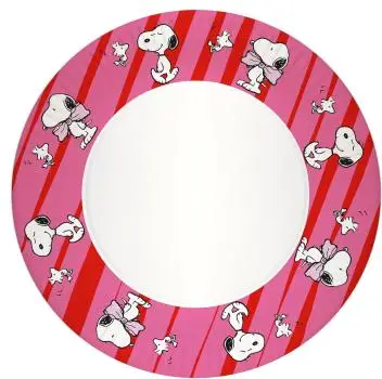 Peanuts Snoopy Pappteller Pink & Rot – 23cm Party-Teller Set (10 Stück)