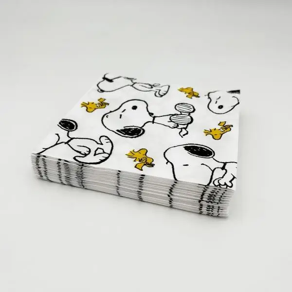 Snoopy Servietten (20er Pack) | Peanuts Fan-Artikel für den Tisch