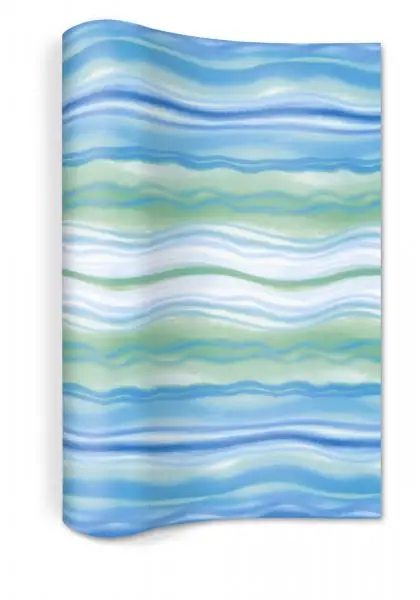1 table runners Blue waves 400x25cm