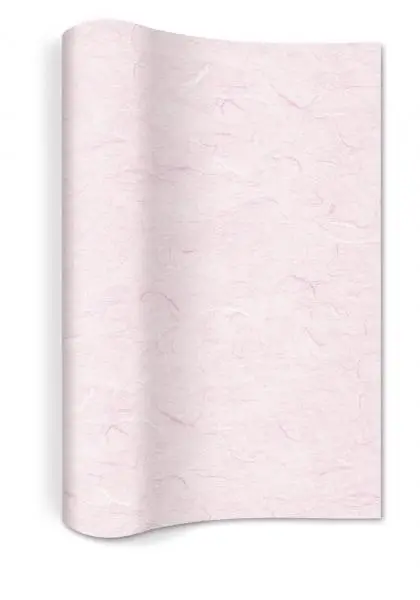 1 Tischläufer elegante Struktur soft pink 400x25cm