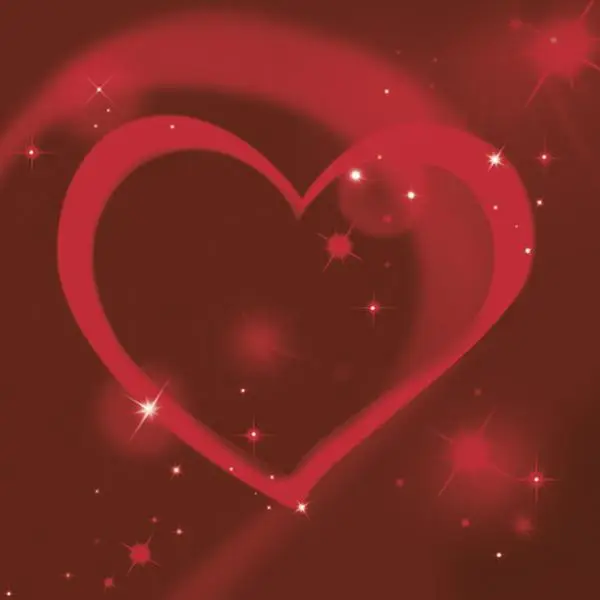 20 Servietten leuchtendes Herz Liebe Hochzeit Valentinstag 33cm