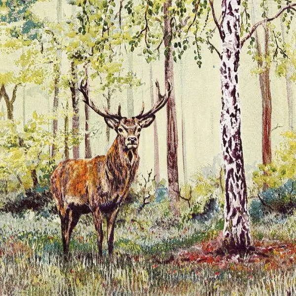 20 Servietten großer Hirsch im Wald 33cm