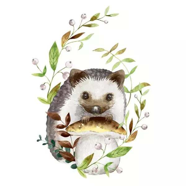 20 napkins Forest Hedgehog 33cm