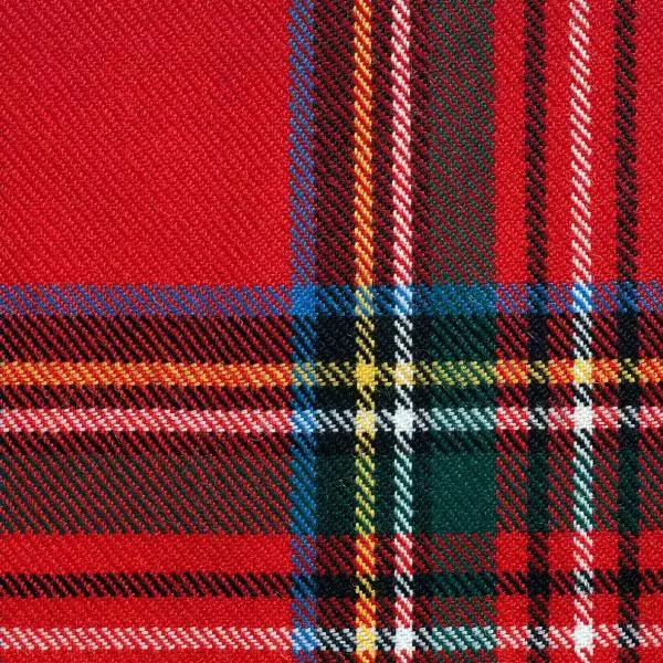 20 napkins checkered tartan Scottish red winter checkered pattern 33cm