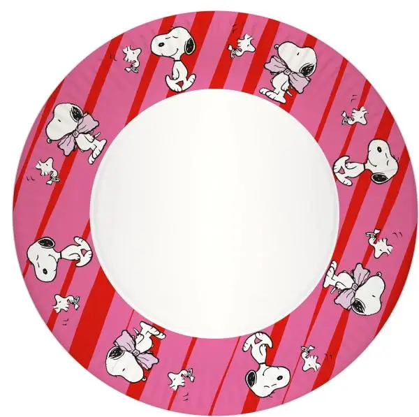 Peanuts Snoopy Pappteller Pink & Rot – 23cm Party-Teller Set (10 Stück)