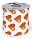 Toilet paper Hearts printered