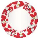 Peanuts Pappteller Snoopy Herzen 10er Set Ø 23cm kaufen | top-tischdeko.de
