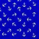 20 Servietten Kleine Anker auf blau Maritim See Meer 33cm