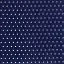 20 Servietten weiße Punkte auf dunkelblau gepunktet 33cm