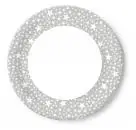 10 plates Starlets silver