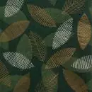 20 Servietten Blätter | Gold | verstreut 33cm