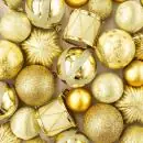 20 napkins Gold Baubles 33cm