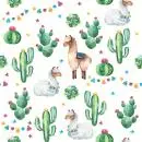 20 Servietten Lamas Kakteen Tier 33cm
