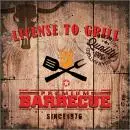 20 Servietten Lizenz zum Grillen BBQ Barbecue 33cm