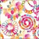 20 napkins mandala symbols colorfully painted with watercolor 33cm as table decoration