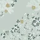 20 Servietten Schneeflocken Eisblumen Blau Weiß Gold 24cm
