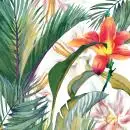 20 Servietten Tropische Blume 33cm