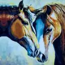 20 Napkins Horses 33x33 cm