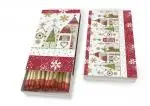 Matches Firewood Road Christmas Winter Snow Animals Forest Snowman Merry Christmas