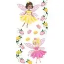 10 Taschentücher Elfen Prinzessin Regenbogen 11x22cm