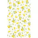 1 Tischdecken Zitrone mit Blättern Südfrucht 138x220cm