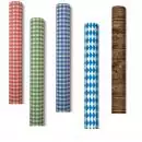 Tablecloth roll beer table checkered